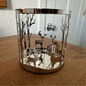 COPY - Yankee Candle Jar Holder - Metal Winterscape